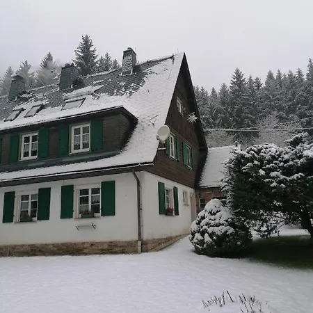 Ferienhaus am Wald Bad Elster Exterior foto